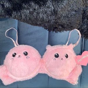 Dolls Kill Sugar Thrillz Bra cute, pink